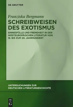 Bergmann | Schreibweisen des Exotismus | E-Book | sack.de