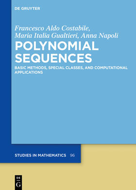 Costabile / Gualtieri / Napoli |  Polynomial Sequences | Buch |  Sack Fachmedien