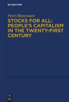 Mäntysaari |  Mäntysaari, P: Stocks for All: People's Capitalism in the Tw | Buch |  Sack Fachmedien