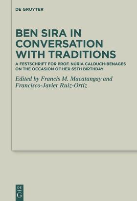 Macatangay / Ruiz-Ortiz |  Ben Sira in Conversation with Traditions | eBook | Sack Fachmedien