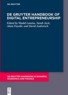 Lamine / Jack / Fayolle |  De Gruyter Handbook of Digital Entrepreneurship | eBook | Sack Fachmedien