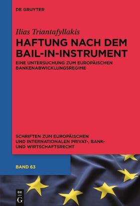 Triantafyllakis |  Haftung nach dem Bail-in-Instrument | eBook | Sack Fachmedien