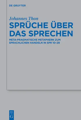 Thon |  Sprüche über das Sprechen | Buch |  Sack Fachmedien