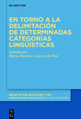 Martínez-Atienza de Dios |  En torno a la delimitación de determinadas categorías lingüísticas | eBook | Sack Fachmedien