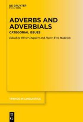 Duplâtre / Modicom |  Adverbs and Adverbials | eBook | Sack Fachmedien