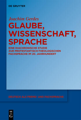 Gerdes |  Glaube, Wissenschaft, Sprache | eBook |  Sack Fachmedien