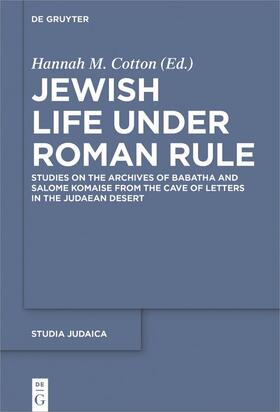 Cotton / Pogorelsky |  Roman Rule and Jewish Life | eBook | Sack Fachmedien
