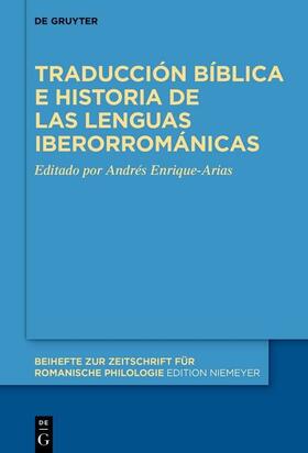Enrique-Arias |  Traducción bíblica e historia de las lenguas iberorrománicas | eBook | Sack Fachmedien