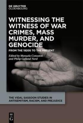 Consonni / Nord |  Witnessing the Witness of War Crimes, Mass Murder, and Genocide | eBook | Sack Fachmedien