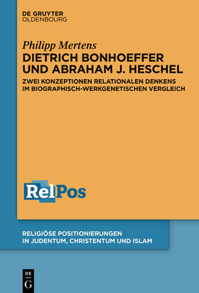 Mertens |  Dietrich Bonhoeffer und Abraham J. Heschel | eBook | Sack Fachmedien
