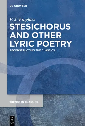 Finglass |  Stesichorus and other Lyric Poetry | Buch |  Sack Fachmedien