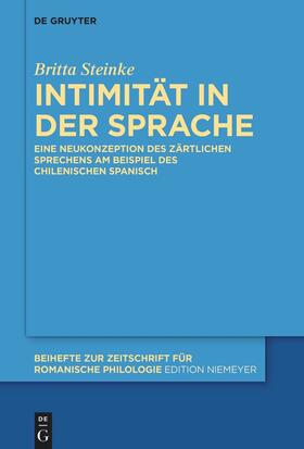 Steinke |  Intimität in der Sprache | eBook | Sack Fachmedien