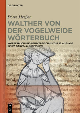 Meeßen |  Walther von der Vogelweide Wörterbuch | Buch |  Sack Fachmedien