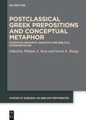 Ross / Runge | Postclassical Greek Prepositions and Conceptual Metaphor | E-Book | sack.de