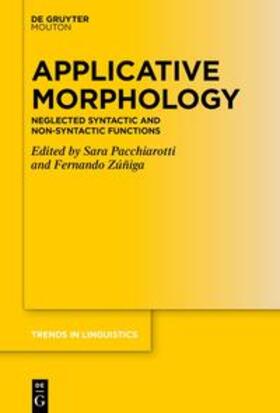 Pacchiarotti / Zuniga |  Applicative Morphology | eBook | Sack Fachmedien