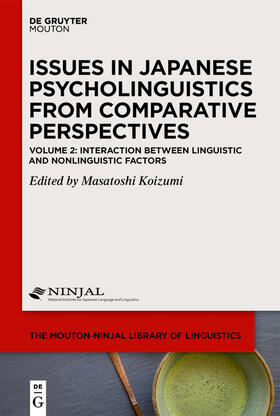 Koizumi |  Interaction Between Linguistic and Nonlinguistic Factors | Buch |  Sack Fachmedien