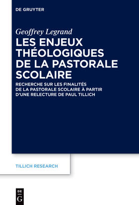Legrand |  Les enjeux théologiques de la pastorale scolaire | eBook | Sack Fachmedien