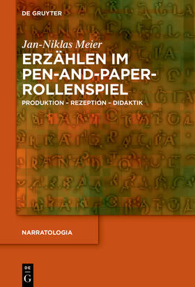 Meier |  Erzählen im Pen-and-Paper-Rollenspiel | Buch |  Sack Fachmedien