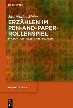 Meier |  Erzählen im Pen-and-Paper-Rollenspiel | eBook | Sack Fachmedien