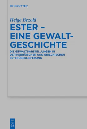 Bezold |  Ester – eine Gewaltgeschichte | Buch |  Sack Fachmedien