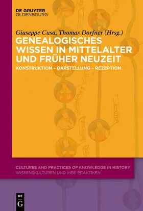 Cusa / Dorfner |  Genealogisches Wissen in Mittelalter und Früher Neuzeit | Buch |  Sack Fachmedien