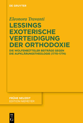 Travanti |  Lessings exoterische Verteidigung der Orthodoxie | eBook | Sack Fachmedien