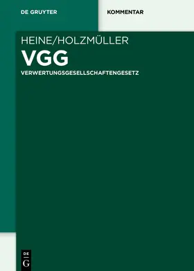 Heine / Holzmüller | VGG | E-Book | sack.de