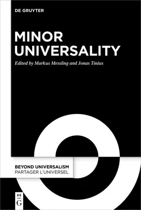 Messling / Tinius |  Minor Universality / Universalité mineure | eBook | Sack Fachmedien