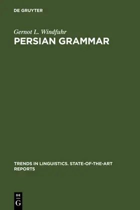 Windfuhr |  Persian Grammar | eBook | Sack Fachmedien