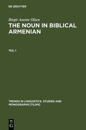 Olsen |  The Noun in Biblical Armenian | eBook | Sack Fachmedien