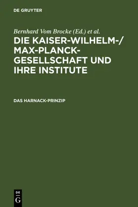 Vom Brocke / Laitko | Das Harnack-Prinzip | E-Book | sack.de