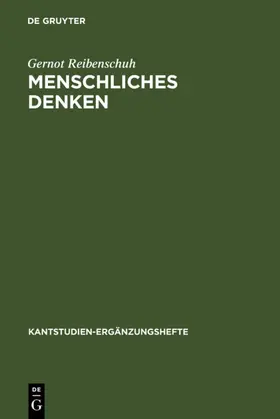 Reibenschuh | Menschliches Denken | E-Book | sack.de