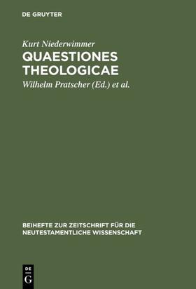 Niederwimmer / Pratscher / Öhler |  Quaestiones theologicae | eBook | Sack Fachmedien