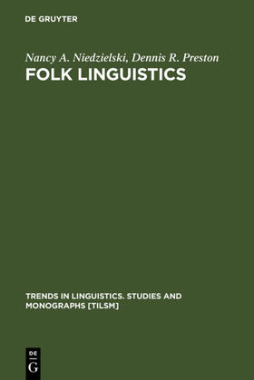 Niedzielski / Preston |  Folk Linguistics | eBook | Sack Fachmedien