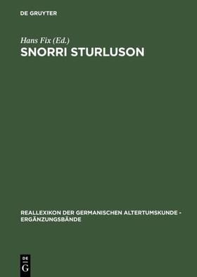 Fix |  Snorri Sturluson | eBook | Sack Fachmedien