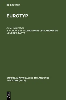 Feuillet |  Actance et Valence dans les Langues de l'Europe | eBook | Sack Fachmedien