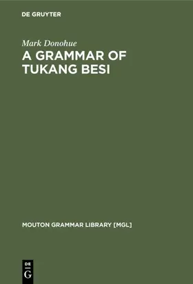 Donohue |  A Grammar of Tukang Besi | eBook | Sack Fachmedien