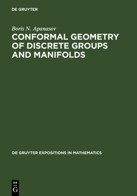 Apanasov |  Conformal Geometry of Discrete Groups and Manifolds | eBook | Sack Fachmedien