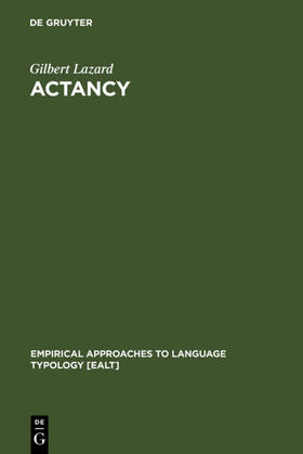 Lazard |  Actancy | eBook | Sack Fachmedien