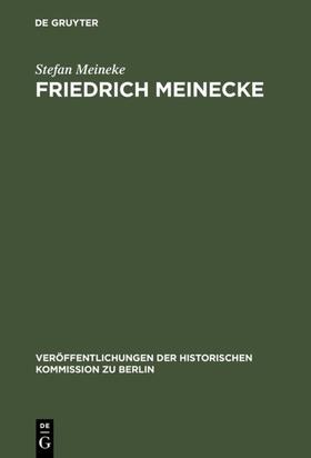 Meineke |  Friedrich Meinecke | eBook | Sack Fachmedien