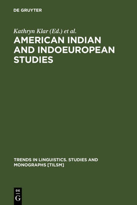 Klar / Langdon / Silver |  American Indian and Indoeuropean Studies | eBook | Sack Fachmedien