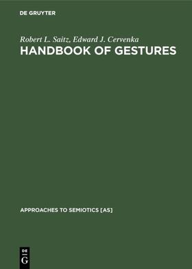 Saitz / Cervenka |  Handbook of Gestures | eBook | Sack Fachmedien