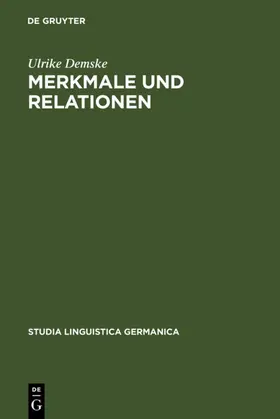 Demske |  Merkmale und Relationen | eBook | Sack Fachmedien