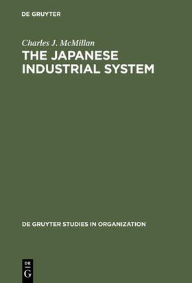 McMillan |  The Japanese Industrial System | eBook | Sack Fachmedien