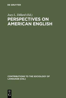 Dillard |  Perspectives on American English | eBook | Sack Fachmedien