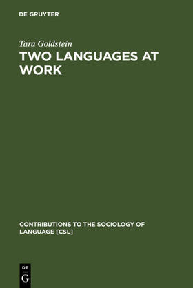 Goldstein |  Two Languages at Work | eBook | Sack Fachmedien