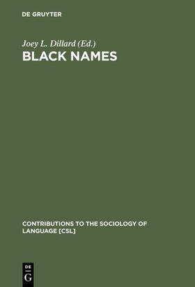 Dillard |  Black Names | eBook | Sack Fachmedien