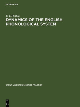 Plotkin |  Dynamics of the English Phonological System | eBook | Sack Fachmedien