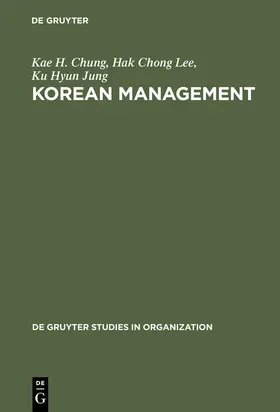 Chung / Lee / Jung |  Korean Management | eBook | Sack Fachmedien