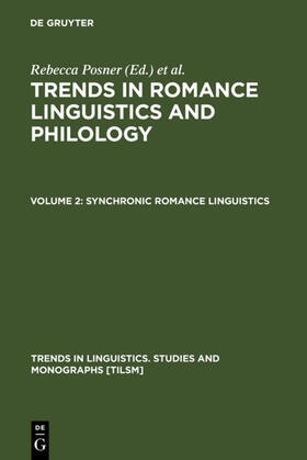 Posner / Green |  Synchronic Romance Linguistics | eBook | Sack Fachmedien